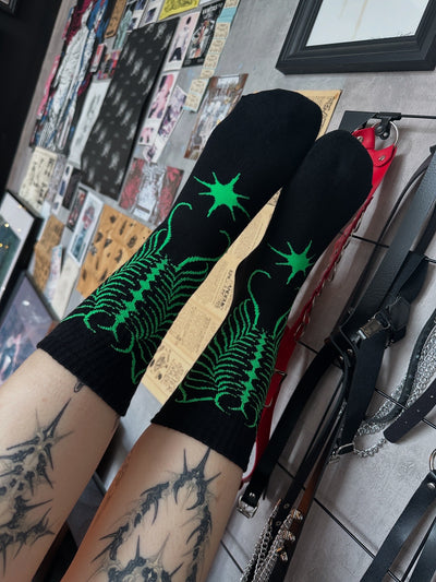 “GREEN VENOM" SOCKS
