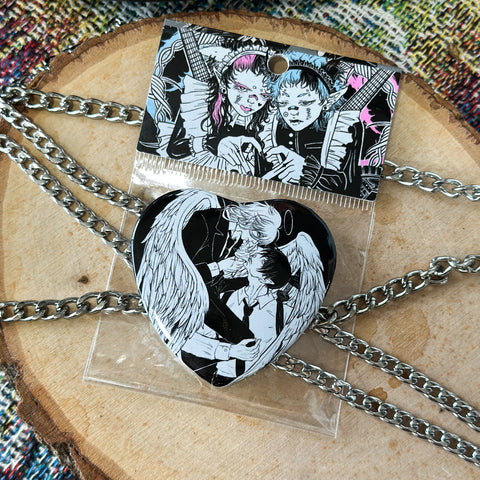 AKIANGEL Heart Badge