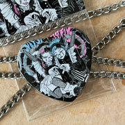 ARIEL & URIEL Heart Badge