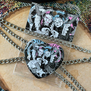 ARIEL & URIEL Heart Badge