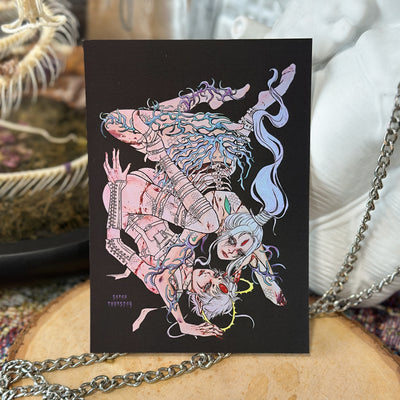 "SACRIMENTAL" Holographic A6 Print