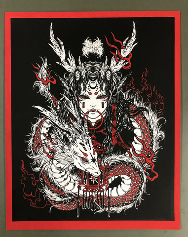 "VERMILION" Silkscreen Poster (Limited Edition of 60)