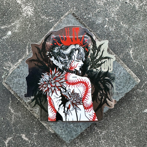 TRAUMA Mirror Sticker