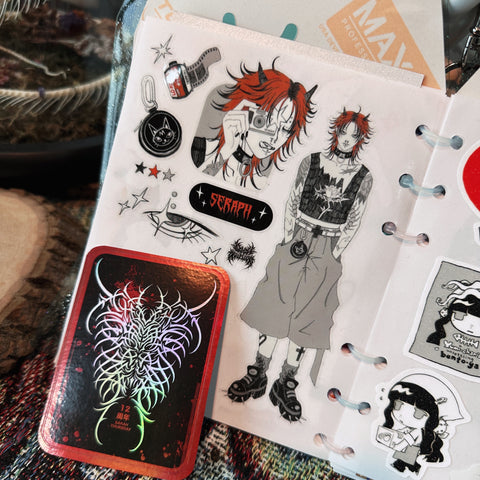 SERAPH Clear Sticker Sheet
