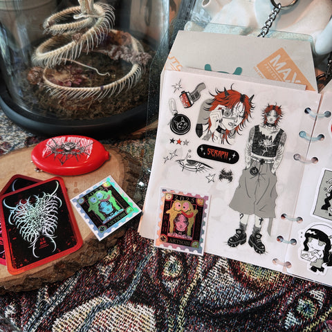 SERAPH Clear Sticker Sheet